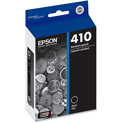 Epson Claria 410 Original Inkjet Ink Cartridge - Black - 1 Each (EPST410020S)