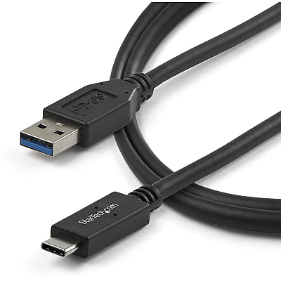 StarTech 1m (3 Ft) Usb C To Usb A Cable - M/m - Usb 3.1 (10gbps) - Usb-if Certified (USB31AC1M)