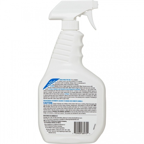 Clorox Healthcare Bleach Germicidal Cleaner Spray (68970)