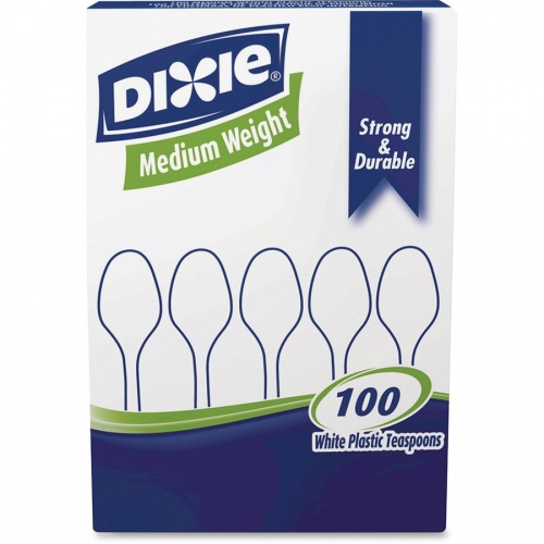Dixie Medium-weight Disposable Teaspoon Grab-N-Go by GP Pro (TM207CT)