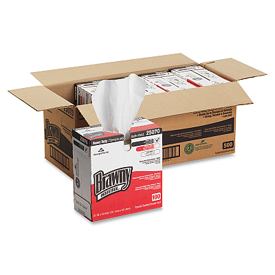 Brawny Professional H700 Disposable Cleaning Towels (GPC25070CT)