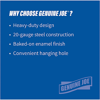 Genuine Joe Heavy-Duty Metal Dustpan (GJO58143)