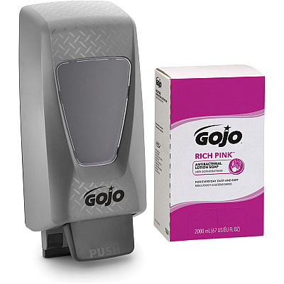 GOJO Rich Pink Antibacterial Lotion Soap Refill (GOJ722004CT)