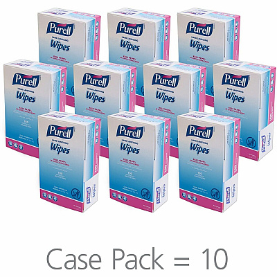 PURELL On-the-go Sanitizing Hand Wipes (GOJ902210CT)