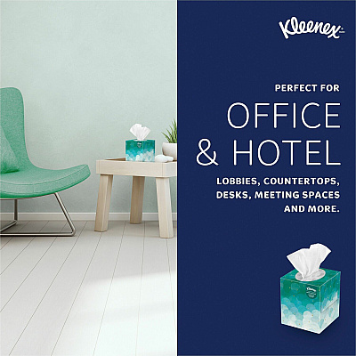 Kleenex Professional Facial Tissue Cube for Business (KCC21271CT)
