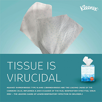 Kleenex Professional Anti-Viral Facial Tissue (KCC21286CT)