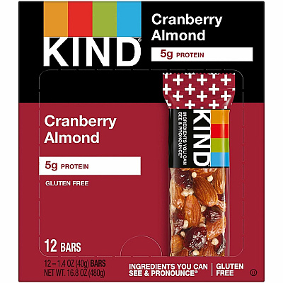 KIND Cranberry Almond Nut Bars (KND17211)