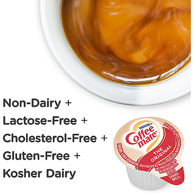 Coffee-mate Coffee-mate Original Liquid Coffee Creamer Singles - Gluten-Free (NES35110CT)