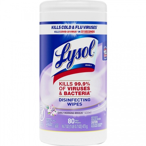 LYSOL Early Morning Breeze Disinfecting Wipes (89347CT)