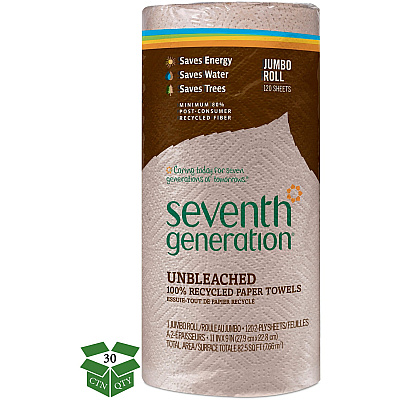 Seventh Generation 100% Recycled Paper Towels (SEV13720CT)