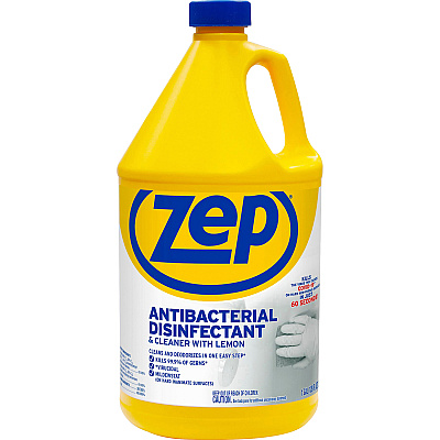 Zep Antibacterial Disinfectant and Cleaner (ZPEZUBAC128CT)