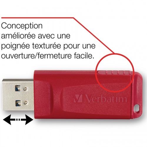 Verbatim 16GB Store 'n' Go USB Flash Drive - 4pk - Red, Green, Blue, Black (99123)