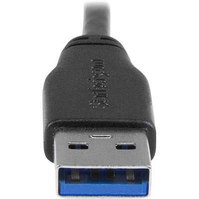 StarTech 1m 3ft Slim Micro Usb 3.0 Cable - M/m (USB3AU1MRS)