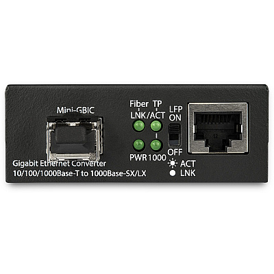 StarTech Fiber Media Converter- 850nm Mm Lc- 550m (MCM1110MMLC)