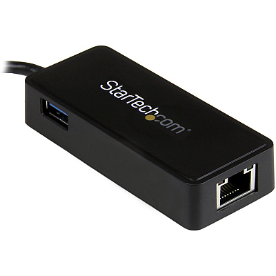 StarTech Usb-c To Gbe Adapter W/ Extra Usb Port (US1GC301AU)