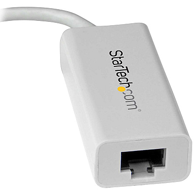 StarTech Usb-c To Gigabit Network Adapter - Usb 3.2 Gen 1 (5 Gbps) - Usb Type-c Ethernet Adapter With Native Driver Support - Usb Powered - White (US1GC30W)