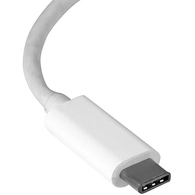 StarTech Usb-c To Gigabit Network Adapter - Usb 3.2 Gen 1 (5 Gbps) - Usb Type-c Ethernet Adapter With Native Driver Support - Usb Powered - White (US1GC30W)