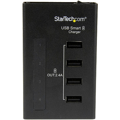 StarTech 4-port Usb Charging Station - 48w/9.6a (ST4CU424)