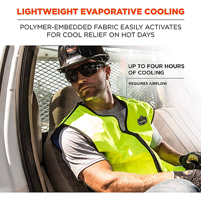 ergodyne Chill-Its Evaporative Cooling Vest (EGO12536)