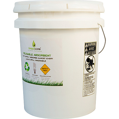 GreenSorb Sorbent Green Reusable Absorbent (BCGGS25)