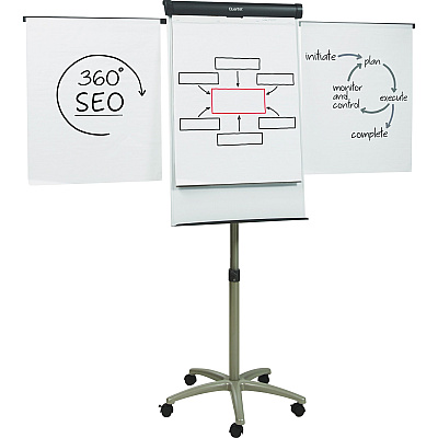 Quartet Compass Nano-Clean Magnetic Mobile Presentation Easel (QRTECM32EU)