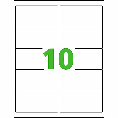 Avery UltraDuty GHS Chemical Labels 2" x 4" , for Laser Printers (AVE60505)