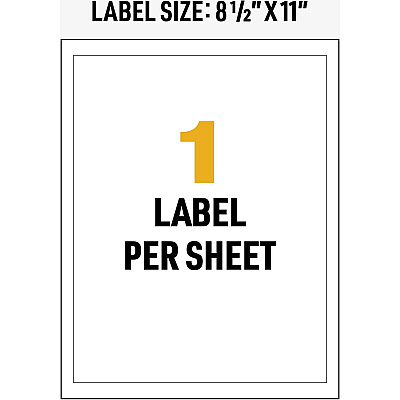 Avery UltraDuty Warning Label (AVE60507)