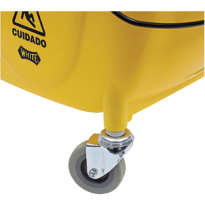 Genuine Joe 35-quart Side Press Mop Bucket & Wringer Combo (GJO02347)