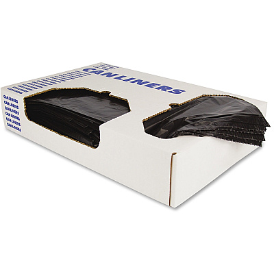 Heritage Black Linear Low Density Can Liners (HERH8647HK)