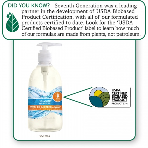 Seventh Generation Purely Clean Hand Wash (22924)