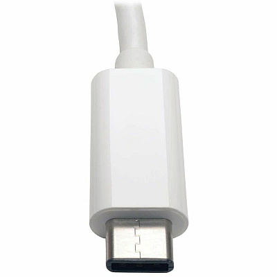 Eaton Tripp Lite Series USB-C to Gigabit Network Adapter, Thunderbolt 3 Compatibility - White (U43606NGBW)
