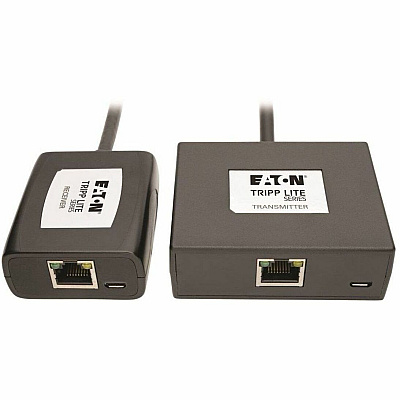 Eaton Tripp Lite Series DisplayPort to HDMI over Cat5/6 Active Extender Kit, Pigtail Transmitter/Receiver for Video/Audio, 150 ft. (45 m), TAA (B1501A1HDMI)