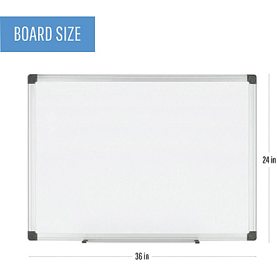 MasterVision Porcelain Magnetic Dry Erase Board (BVCCR0601170MV)