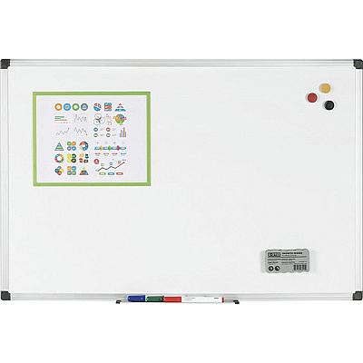 MasterVision Porcelain Magnetic Dry Erase Board (BVCCR0601170MV)