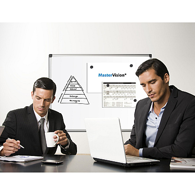 Bi-silque Porcelain Magnetic Dry Erase Board (BVCCR1201170MV)