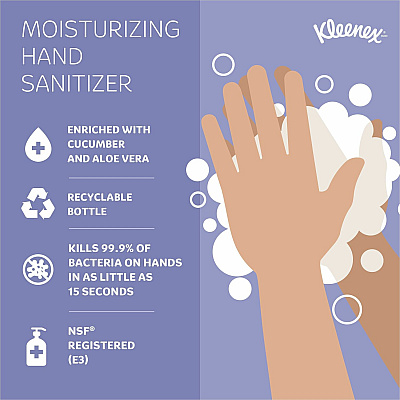Kleenex Ultra Hand Sanitizer Foam (KCC34643)