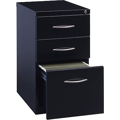 Lorell Premium Box/Box/File Mobile File Cabinet with Arch Pull (LLR79129)