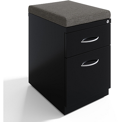 Lorell Premium Box/File Mobile File Cabinet with Arm Pull (LLR79133)
