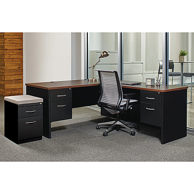 Lorell Premium Box/File Mobile File Cabinet with Arm Pull (LLR79133)