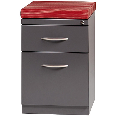 Lorell Premium Box/File Mobile File Cabinet with Arm Pull (LLR79134)