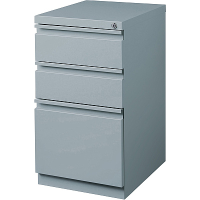 Lorell 20" Box/Box/File Mobile File Cabinet with Full-Width Pull (LLR79135)