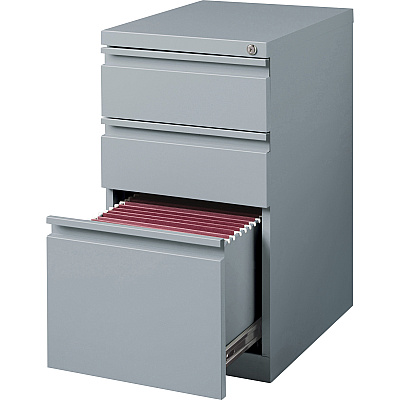 Lorell 20" Box/Box/File Mobile File Cabinet with Full-Width Pull (LLR79135)
