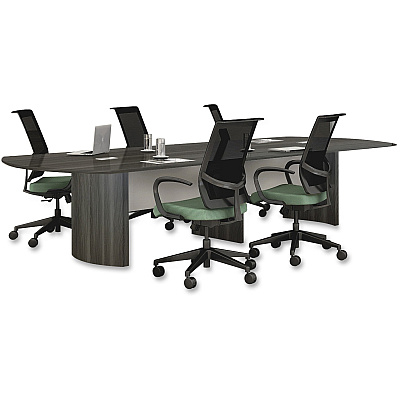 Mayline Gray Laminate Medina Conference Tabletop (MLNMNCT120TLGS)