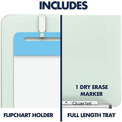 Quartet Infinity Mobile Easel with Glass Dry-Erase Board (QRTECM32G)