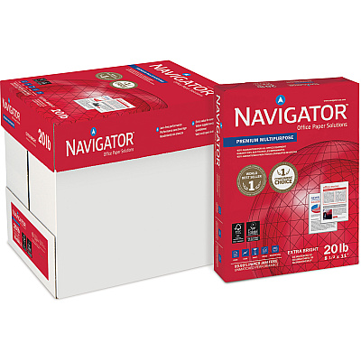 Navigator Premium Multipurpose Trusted Performance Paper - Extra Opacity - White (SNANMP1120PL)