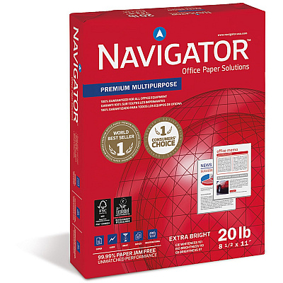 Navigator Premium Multipurpose Trusted Performance Paper - Extra Opacity - White (SNANMP1120PL)