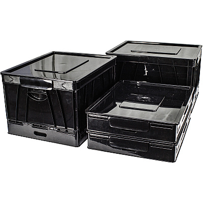 Storex Collapsible Storage Crate (STX61809U04C)