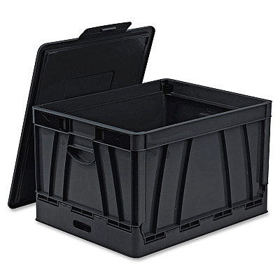 Storex Collapsible Storage Crate (STX61809U04C)
