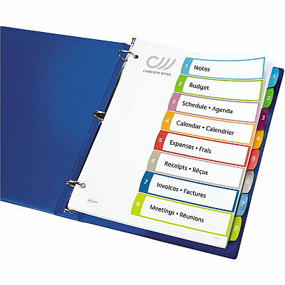 Avery Ready Index Custom TOC Binder Dividers (AVE11841)