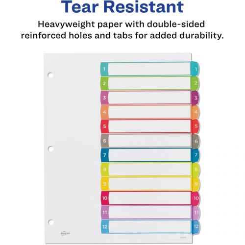 Avery Ready Index Custom TOC Binder Dividers (11843)